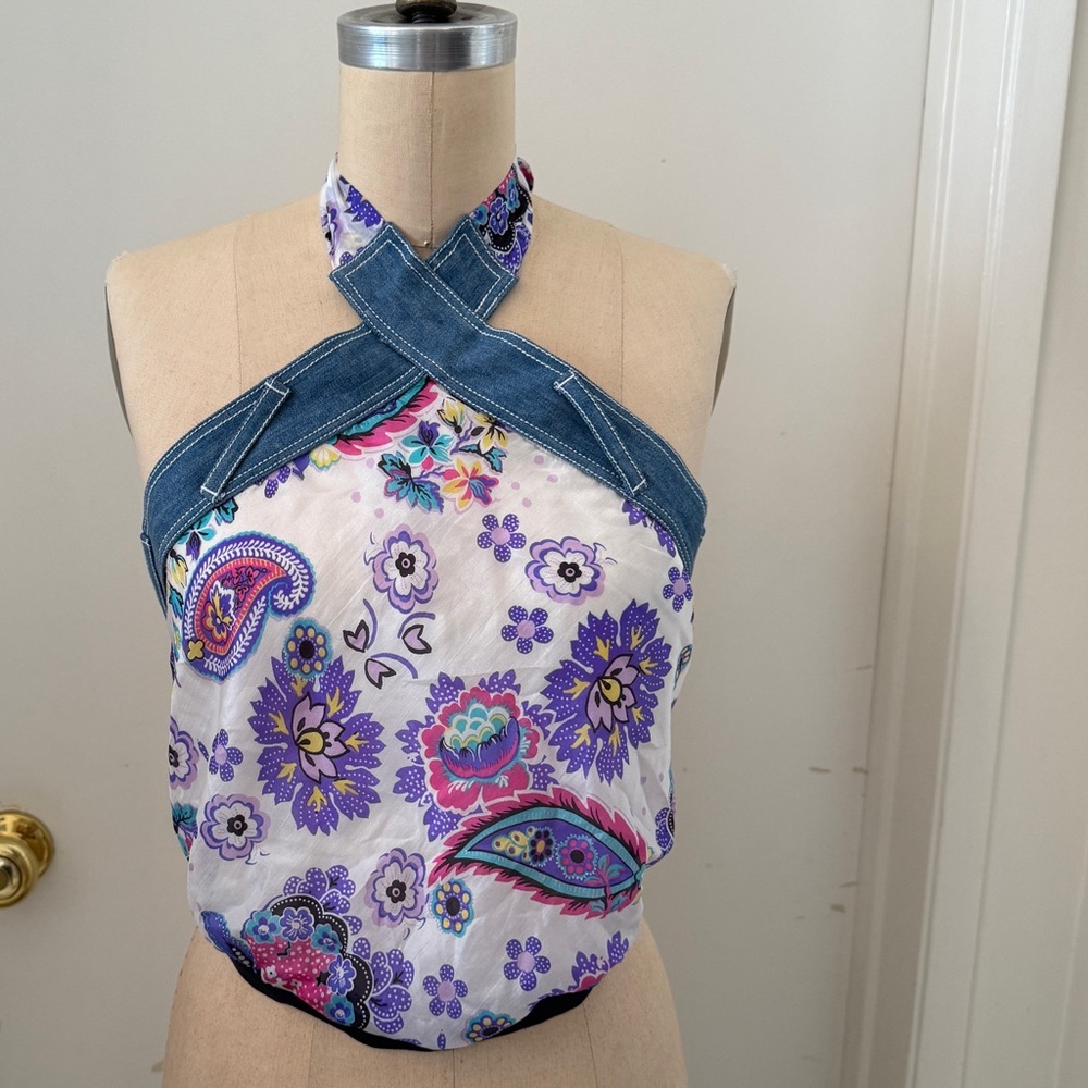 Miss Grant Halter Girls Top Size 8